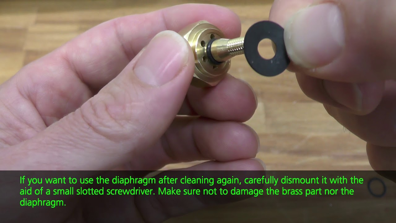 TF-95 HD - Basic cleaning and maintenance