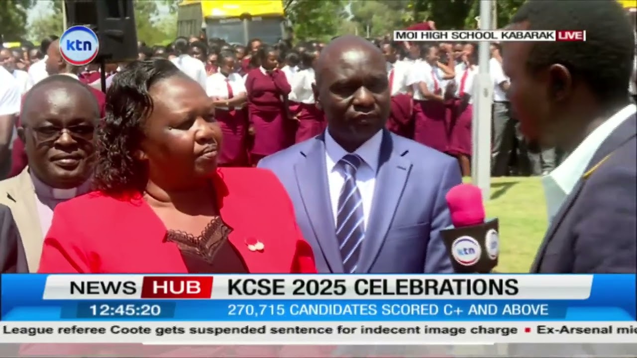 Moi High Kabarak celebrates KCSE performance with 82 students scoring A plain