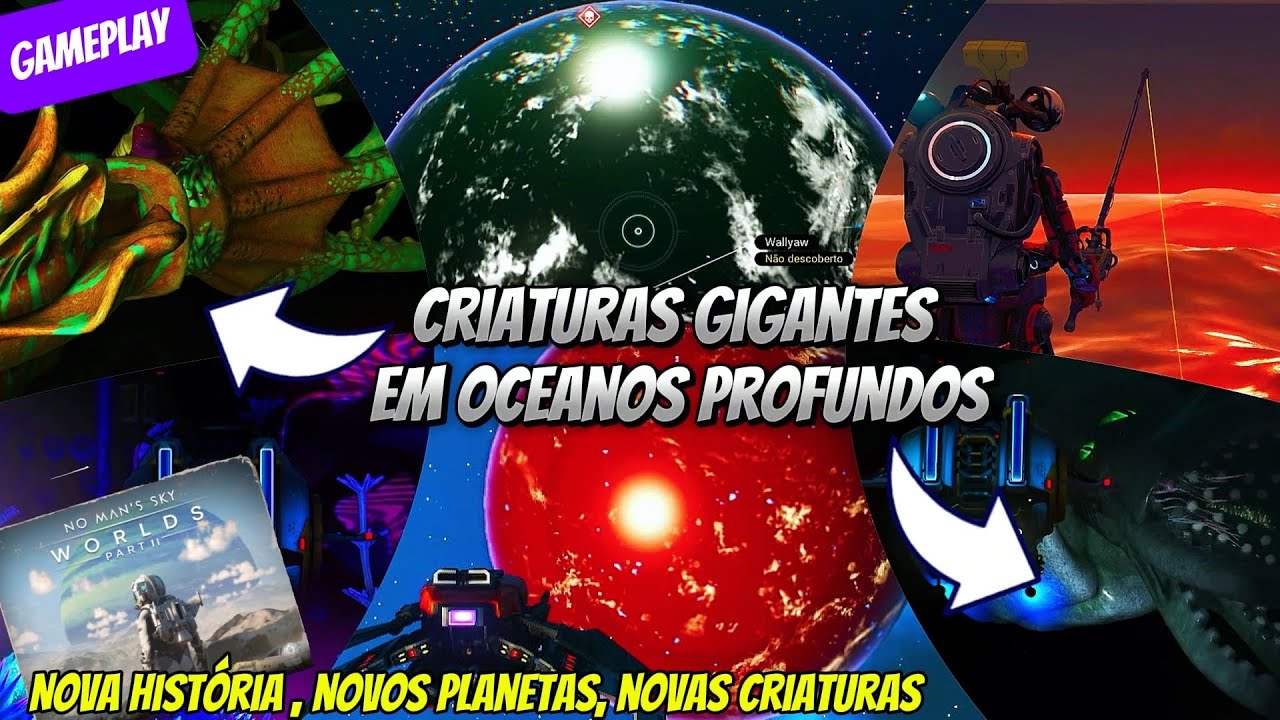 COMO ACHAR PLANETAS RAROS em NO MAN'S SKY - NOVA ATUALIZAÇÃO WORLDS PART II