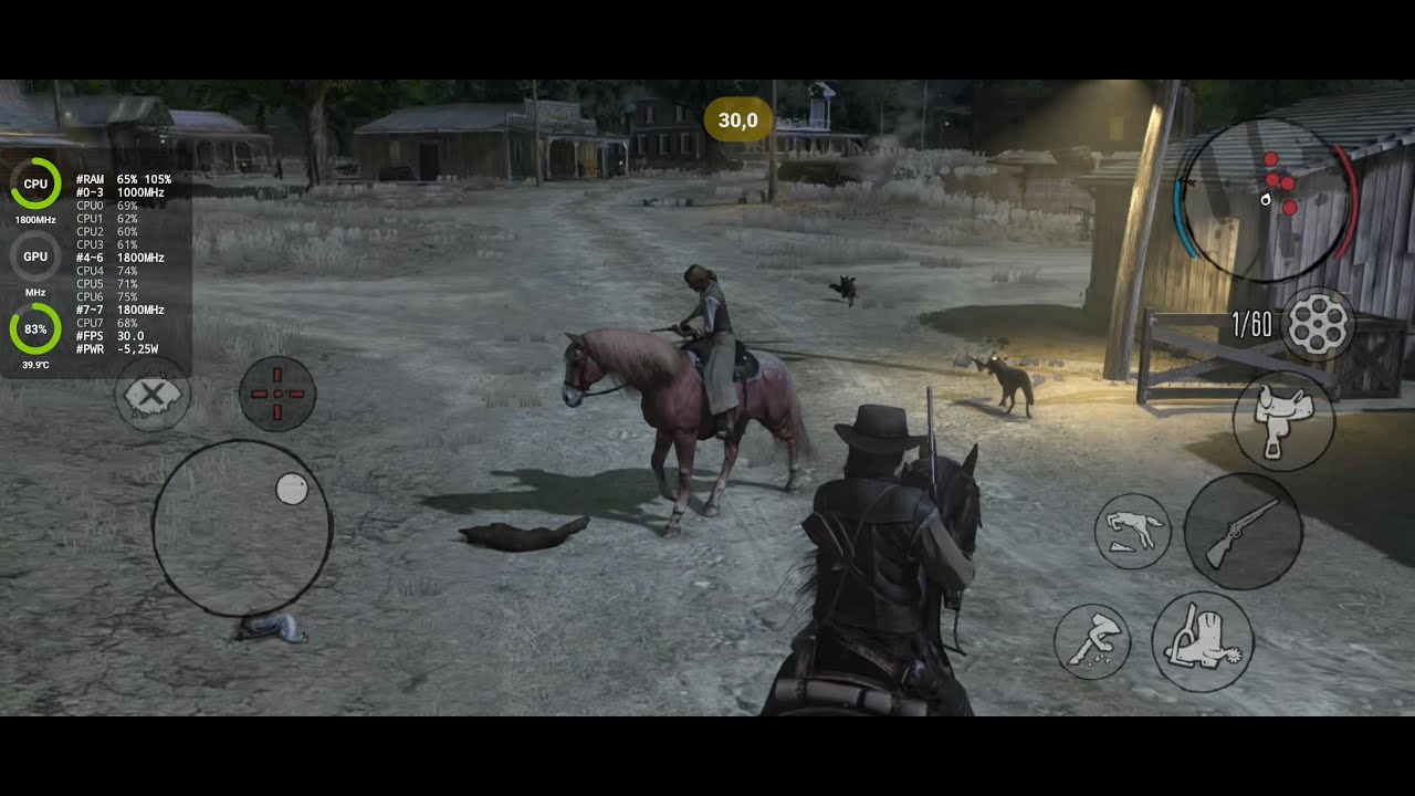 Red Dead Redemption NETFLIX (POCO X7 PRO) Mobile Gameplay Xiaomi Android Temperature FPS Test (MOD)