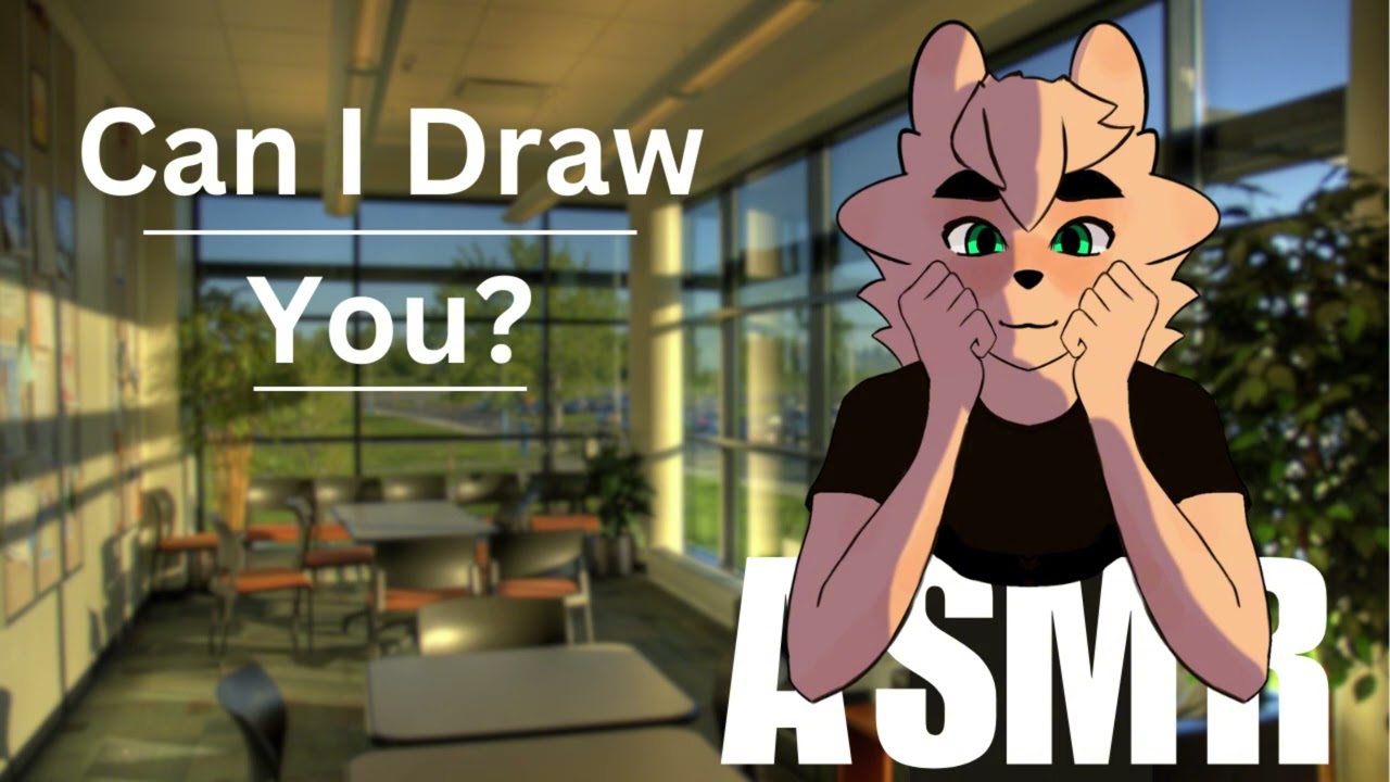 [Furry ASMR] | Can I draw You? | Roleplay | Soft Pencil and Paper noises