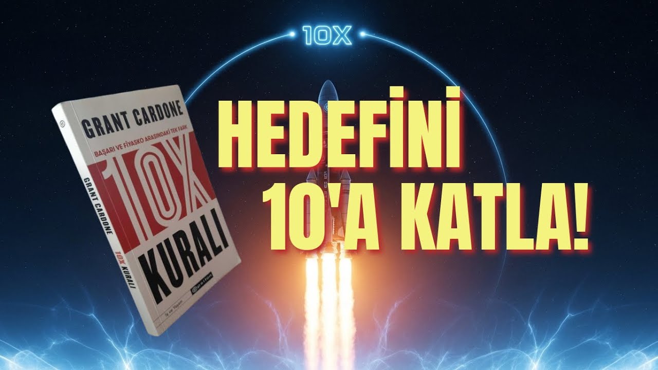 Başarı ve Fiyasko Arasındaki Tek Fark Buymuş | 10X Kuralı - Grant Cardone