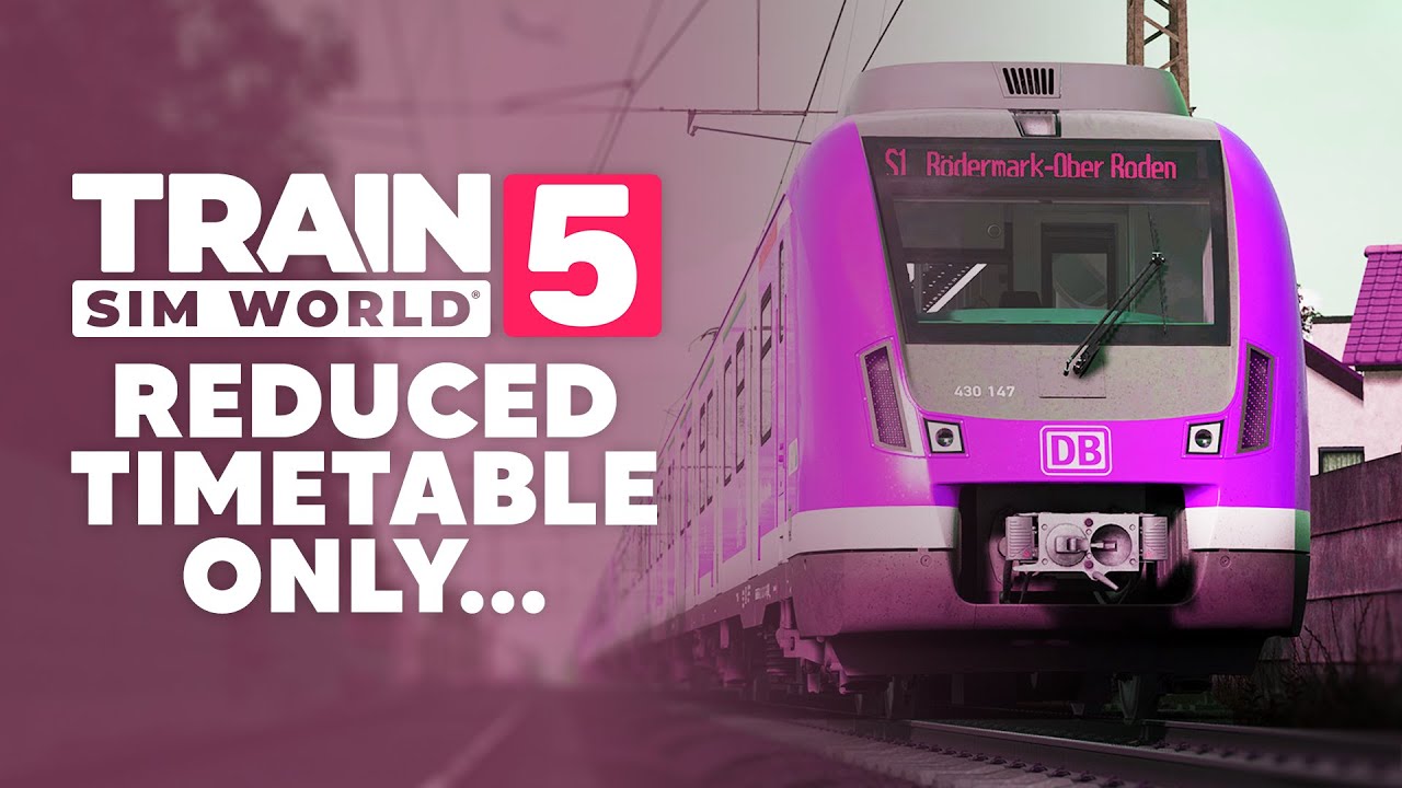 S-Bahn Timetable GUTTED for Consoles... and Dovetail&rsquo;s Silent.