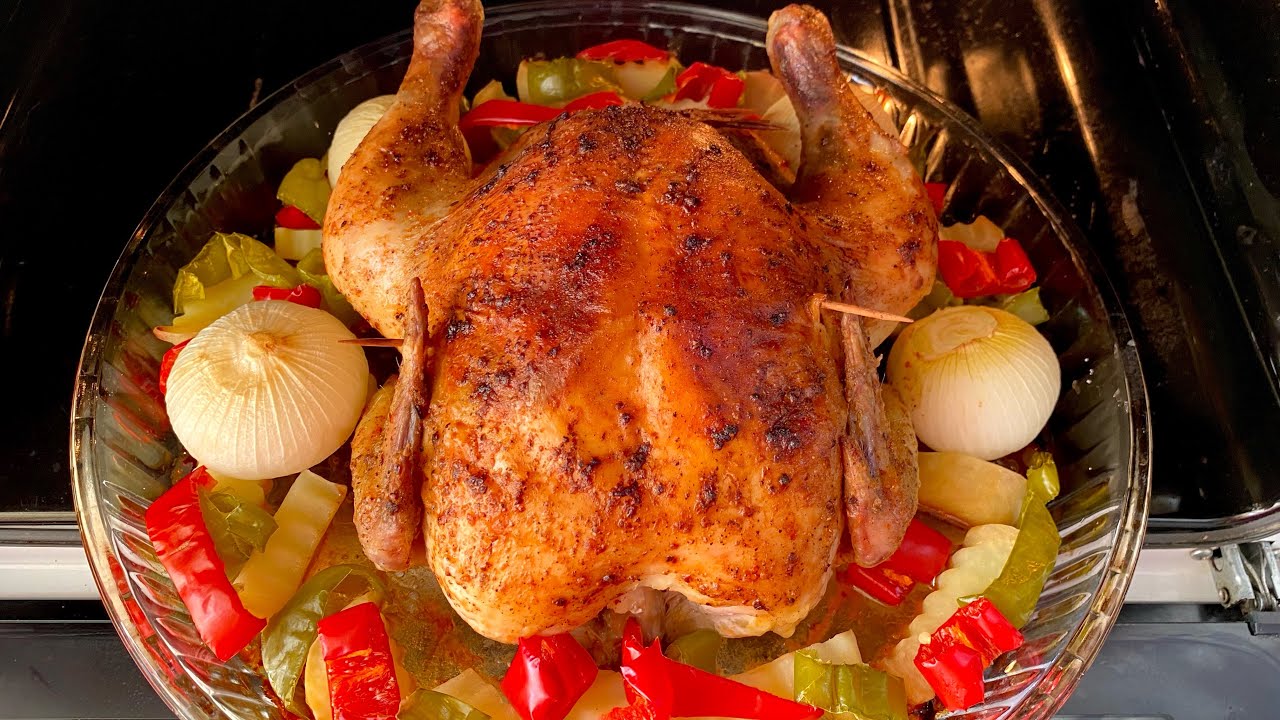 😍HERKESİN AĞZINI SULANDIRACAK 🤤NAR GİBİ KIZARMIŞ TAVUK DOLMASI NASIL YAPILIR ?🍗 Çiçekintarifleri