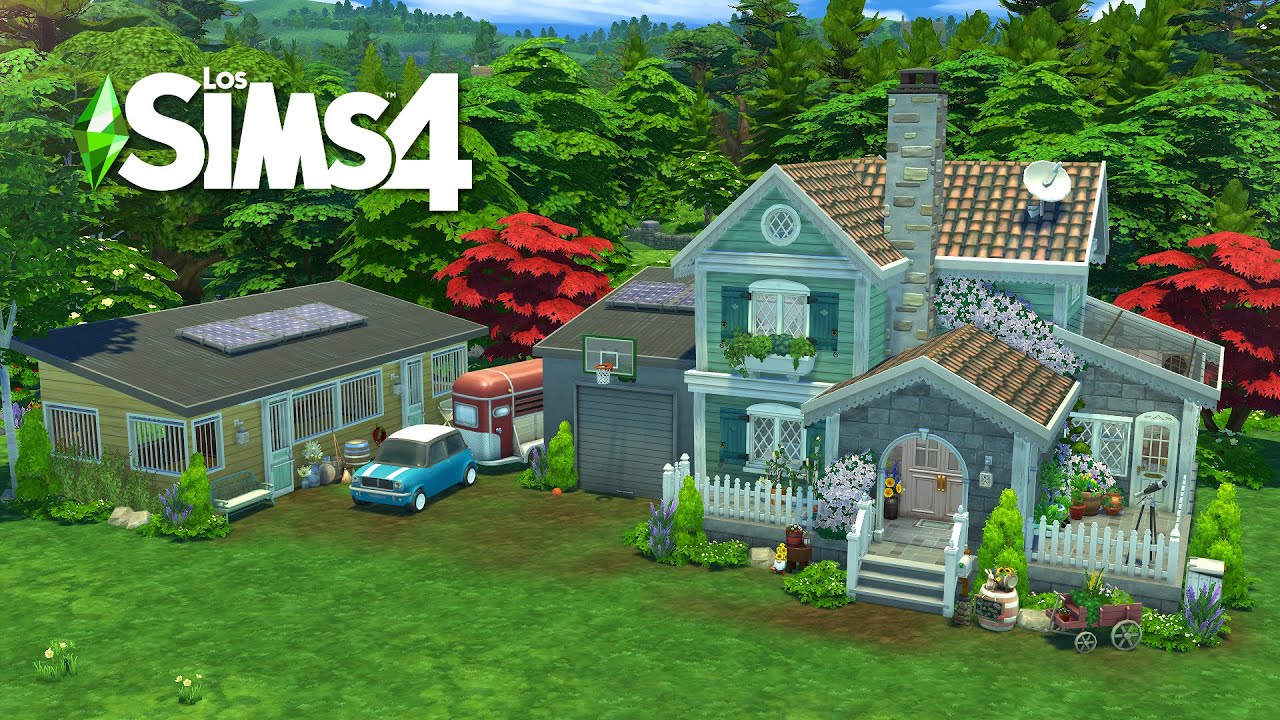 Casa Familiar de Campo 🌼 My save file | Los Sims 4