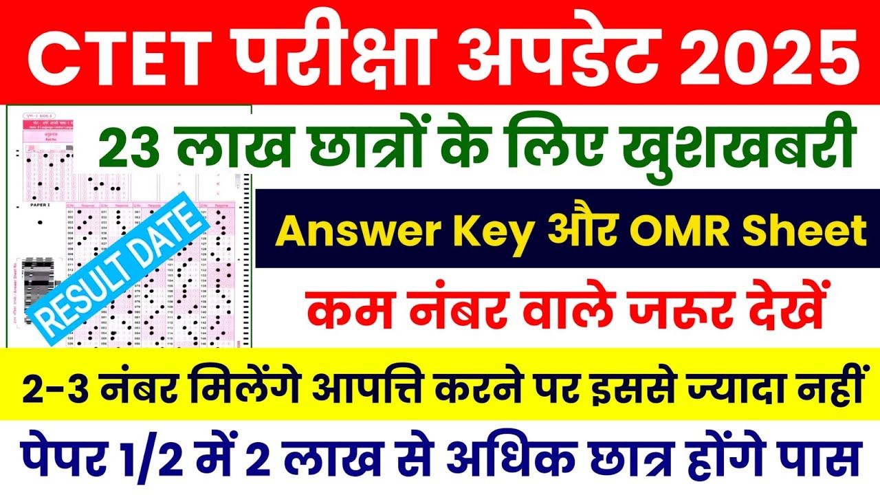 CTET Answer Key 2026 | CTET Feb 2026 Official Answer Key 2026 | CTET Result 2026 | CTET 2026 ✅
