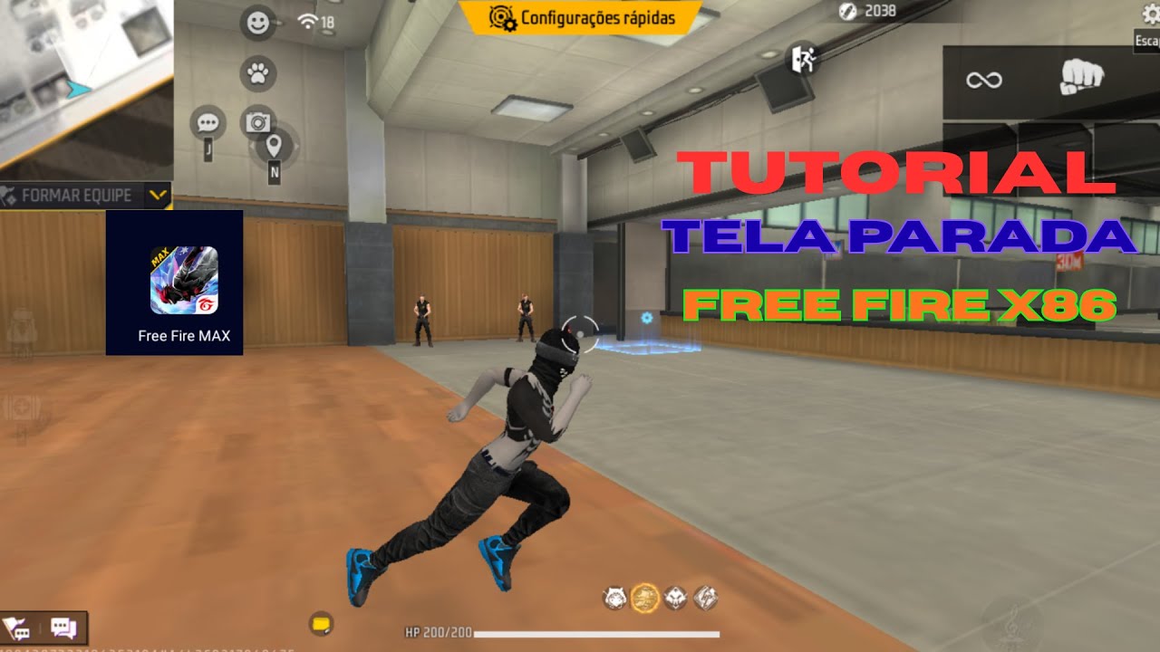 🔥ATUALIZADO!!🔥 FREE FIRE X86 EMULADOR DA TELA PARADA 👉 COMO BAIXAR