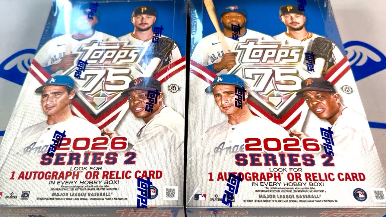 НОВИНКА! Наборы Topps Series 2 Hobby Box 2026 года!