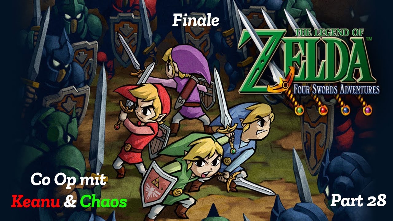 Let's Play TLoZ Four Swords Adventure - Part 28 - Flucht, aus dem Turm der Winde [Ende]