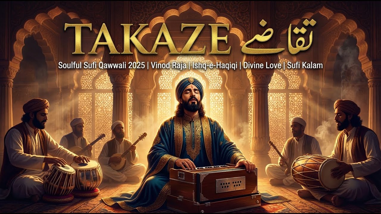 TAQAZE تقاضے | Soulful Sufi Qawwali 2025 | Ishq-e-Haqiqi | Divine Love | Sufi Kalam