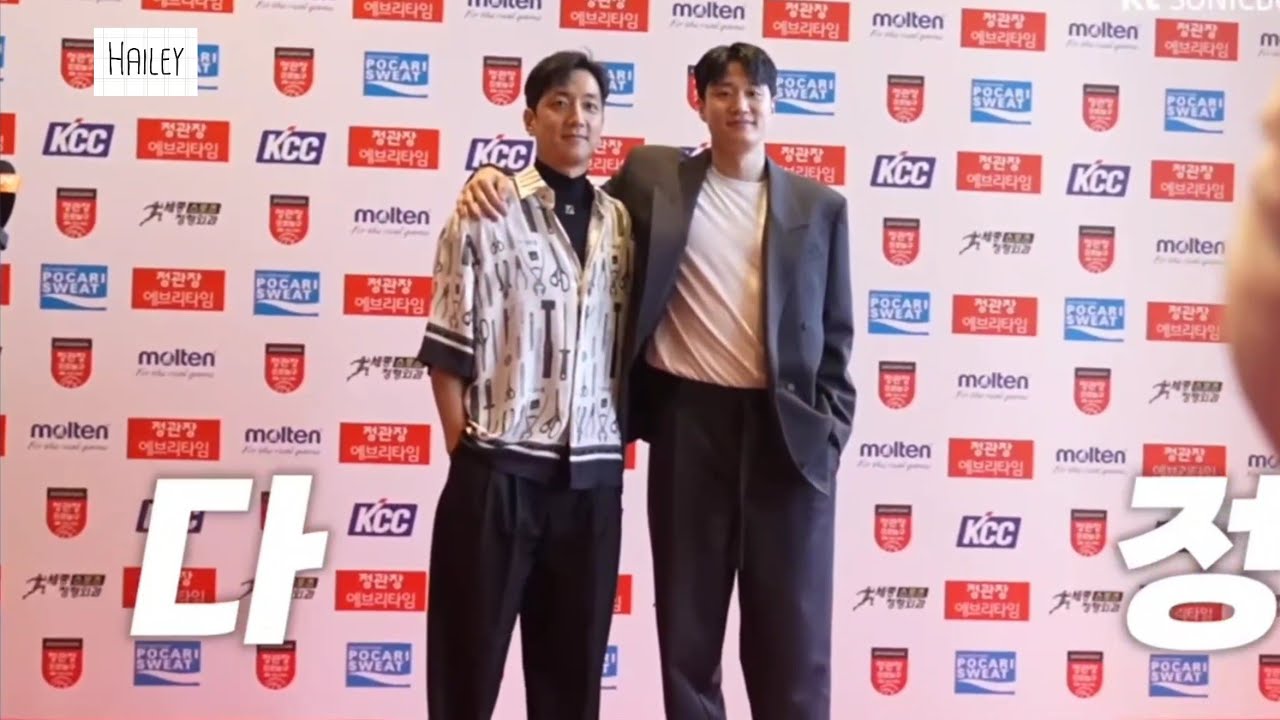 23-24시즌 KBL 시상식, 플레이오프 미디어데이 허웅 허훈 컷모음