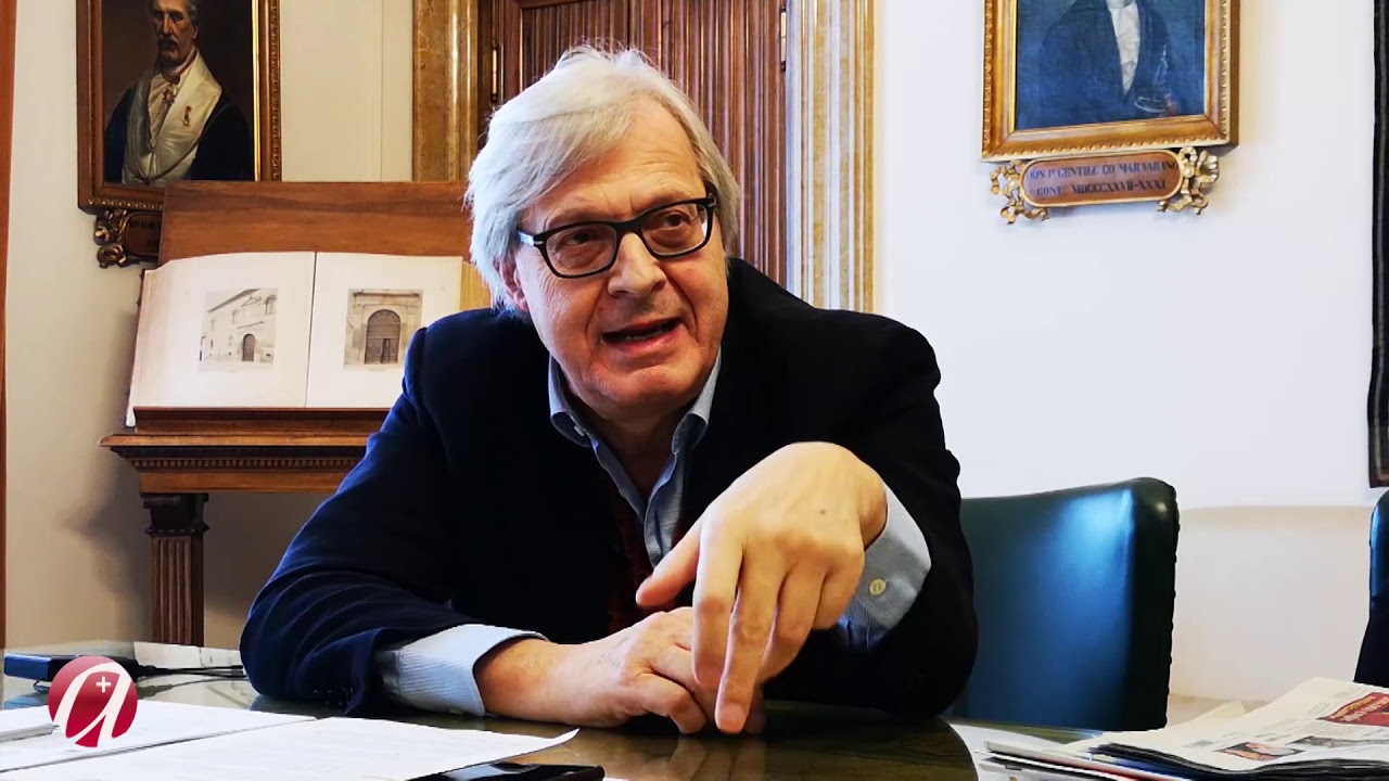 Vittorio Sgarbi - Mostra La Collezione Franco Farina