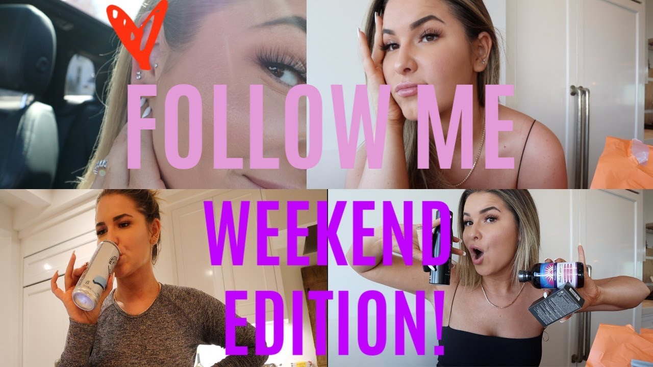 follow me around WEEKEND EDITION: piercings, makeup haul, pregnancy dreams???