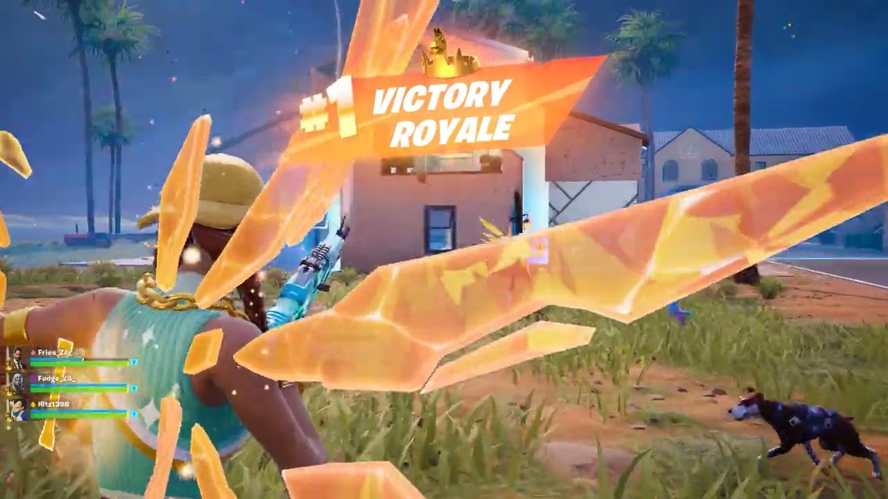 Unstoppable Back-to-Back Wins in Fortnite!