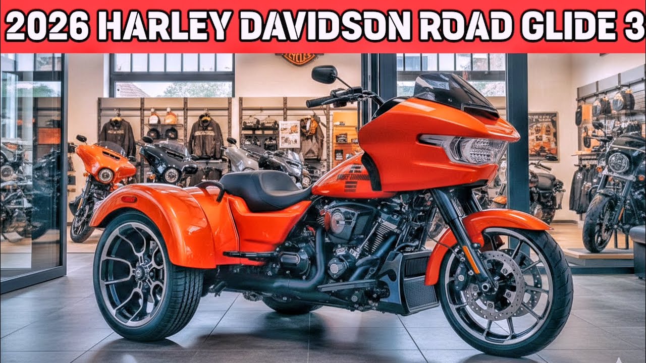 Harley Davidson Road Glide 3 2026 Review 3 Wheel Touring Beast You Need to See