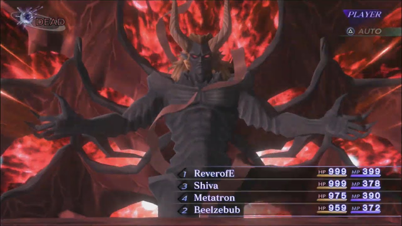 Shin Megami Tensei III Nocturne Remastered HD (PC): Lucifer [Hard] + Ending | Reverofenola