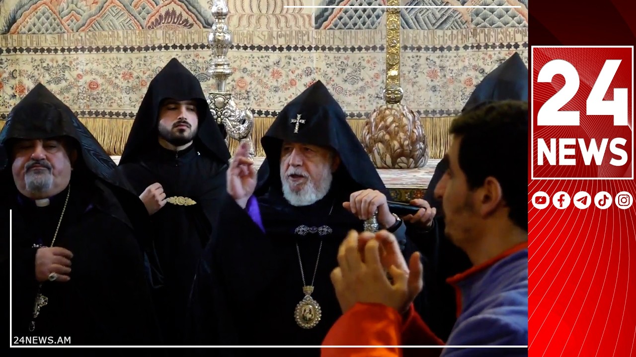 «Երկար կյանք տուր Հայրապետին, երկար օրեր Հայոց Հոր». Մայր Աթոռում ավարտվեց պատարագը