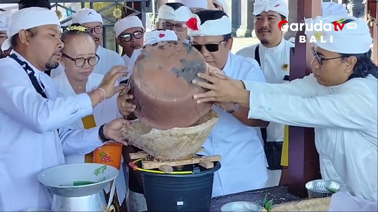 RANGKAIAN KARYA AGUNG IDA BHATARA TURUN KABEH DIMULAI