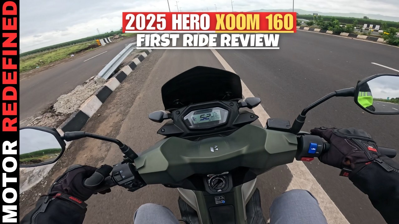 All New 2025 Hero Xoom 160 Ride Review | On Road price With 18% GST | City-Hill-Highway Ride Review.