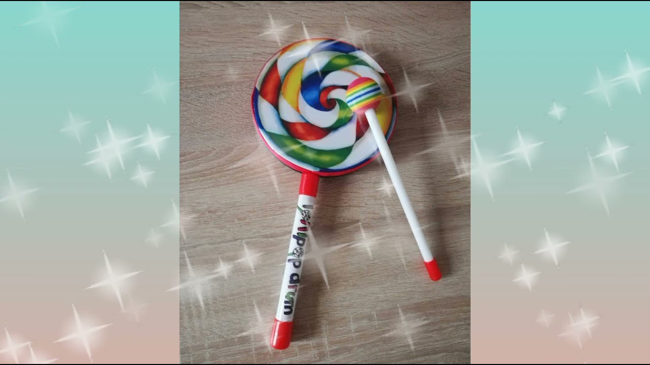 Lollipop drum/Aprender música en movimiento 🎵🚶‍♂️🏃‍♂️🎶