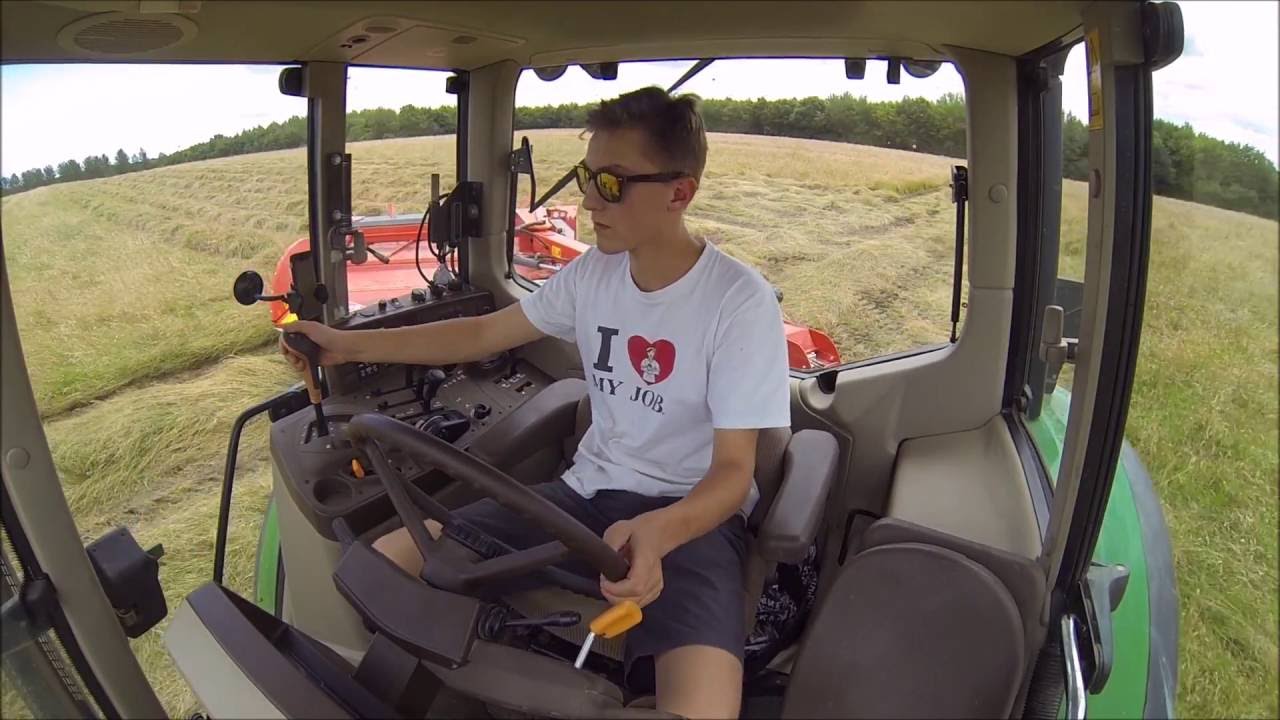 Foin 2016 avec Faucheuse Kuhn FC 3160 TLD [GoPro]