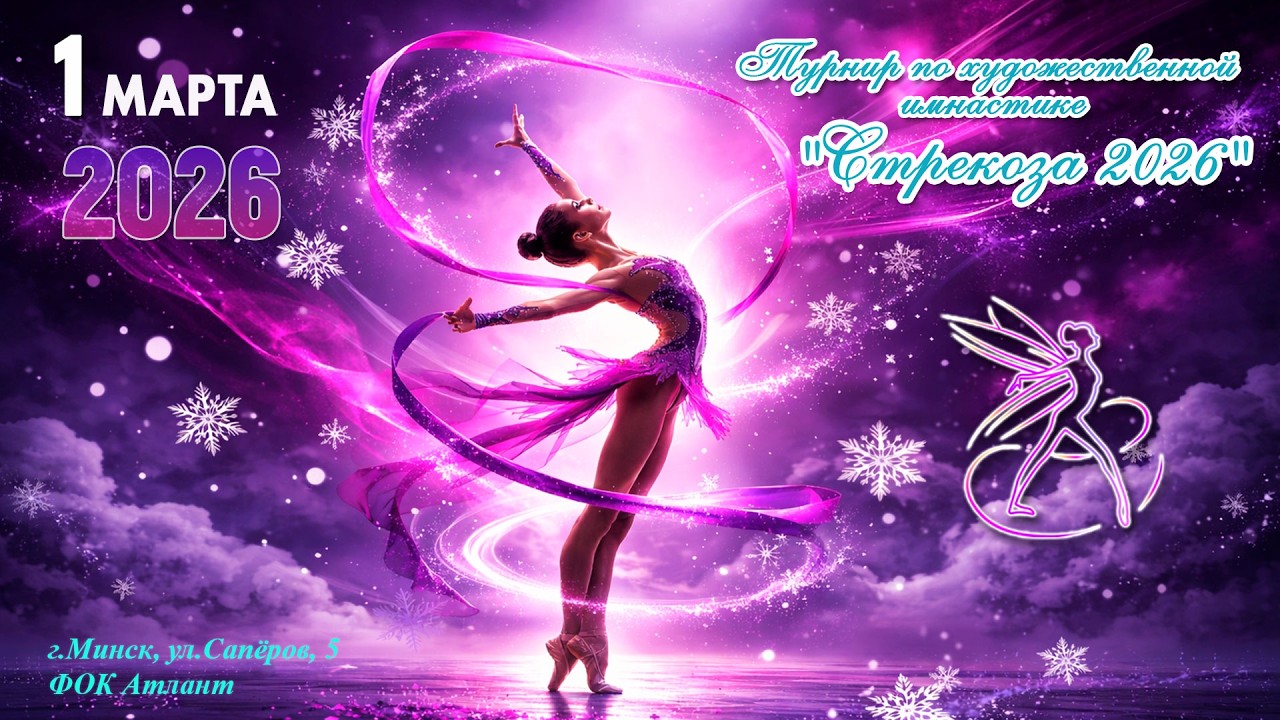 1.03.2026. Стрекоза 2026. Художественная гимнастика. Часть 2