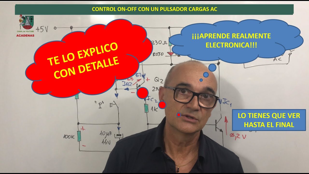 Clase magistral. Aprende analizar un circuito electr&oacute;nico (Clase 48.7)