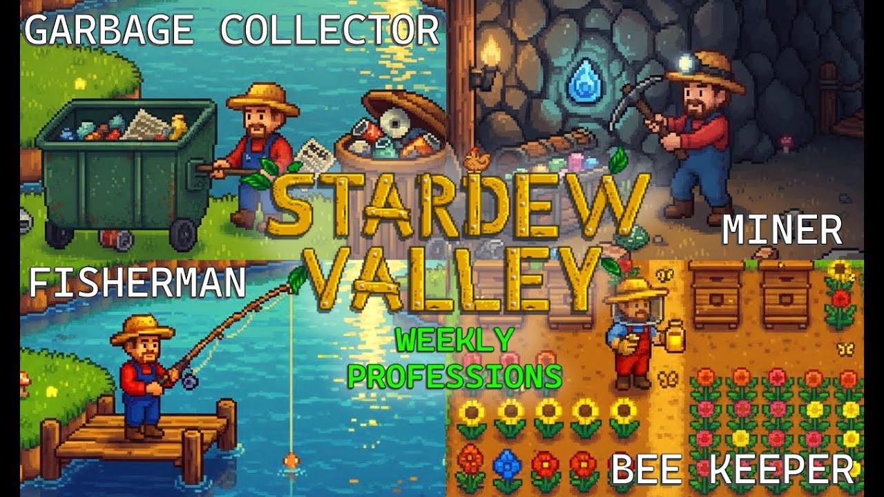 Stardew Valley: Weekly Professions: Weeks 19-20