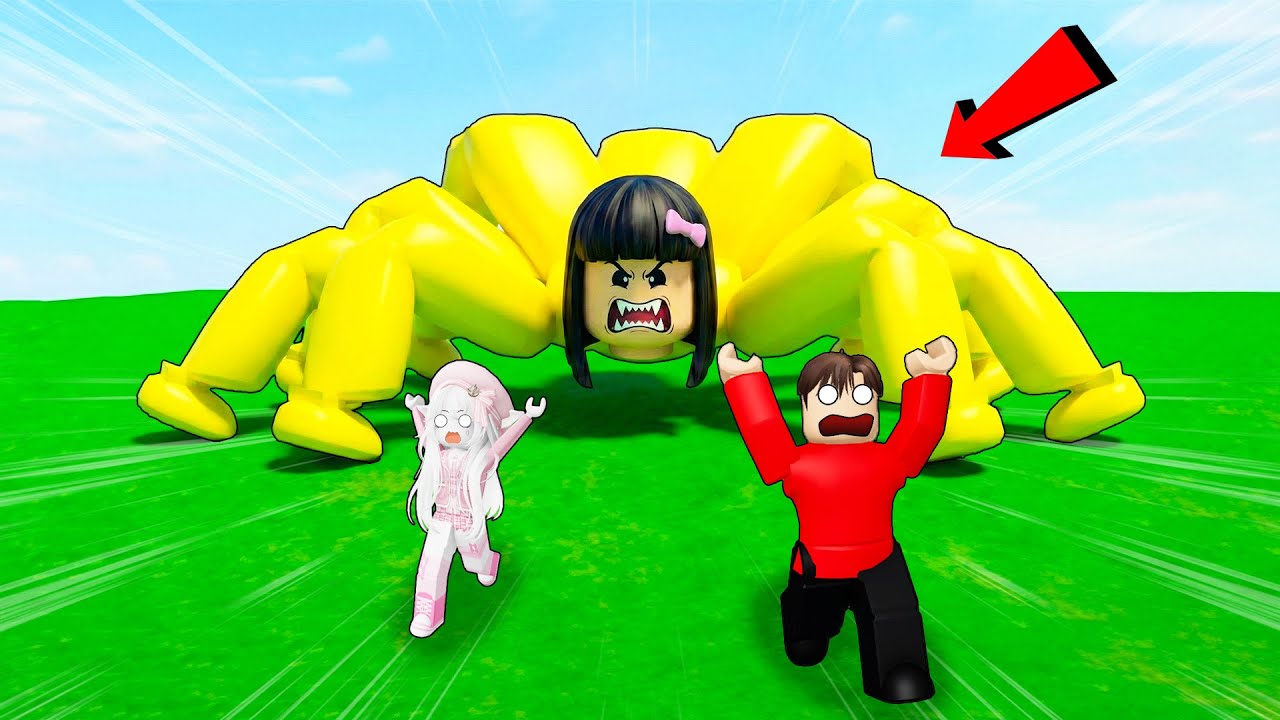 Yuta Mio Dan Baby Celine Jadi Laba Laba Untuk Melewati Obby Paling Sulit | ROBLOX