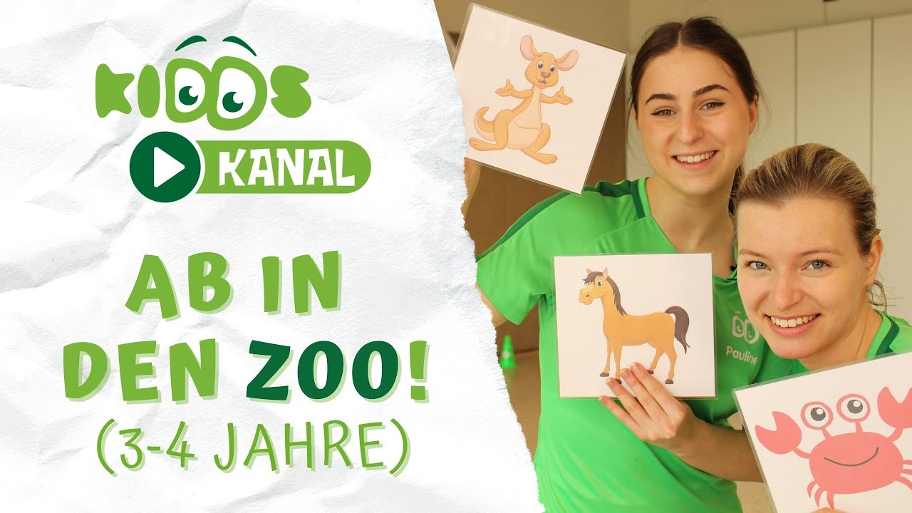 #09 Kindersport 🐾| 3-4 Jahre | Ab in den Zoo!