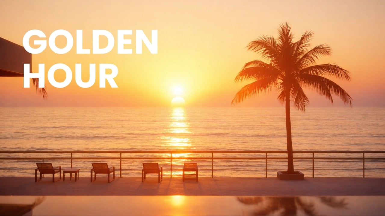 Golden Hour Rooftop 🌅 Deep House Music | Sunset Vibes & Chill House Mix