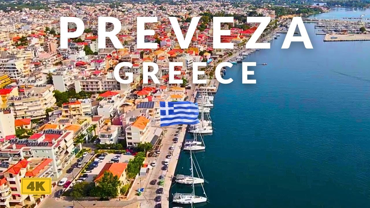 Preveza, Greece: A Walking Tour In 4K