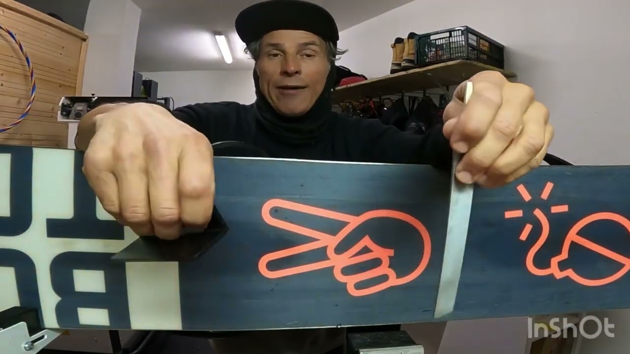 Come preparare le lamine dello snowboard…dal tuning all’ angolo laterale.