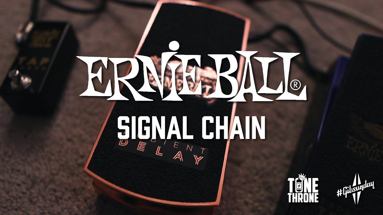Ernie Ball Expression Delay - Ernie Ball Signal Chain