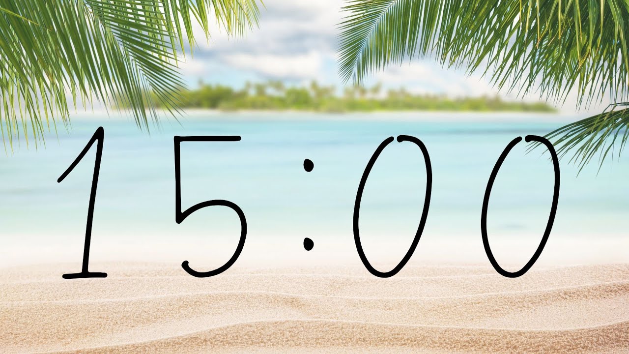 15 Minute Relaxing Beach Timer
