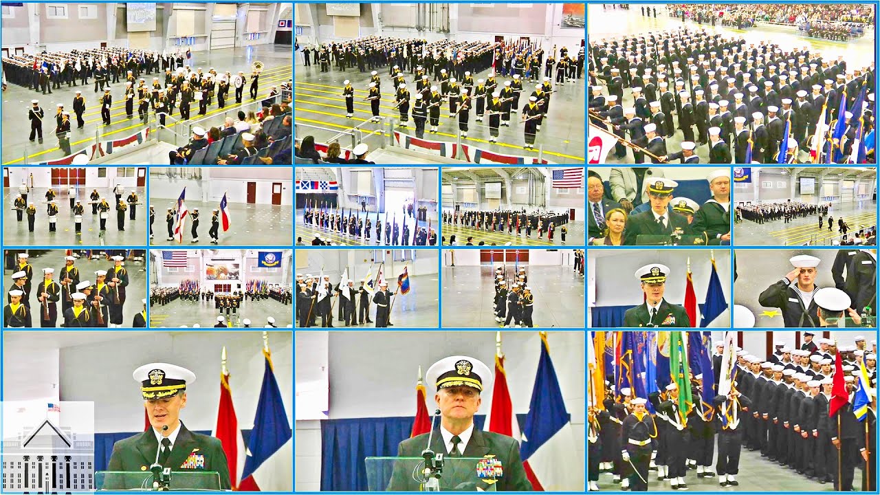U.S. Navy Recruit Training Command Graduation on February 01, 2024.
