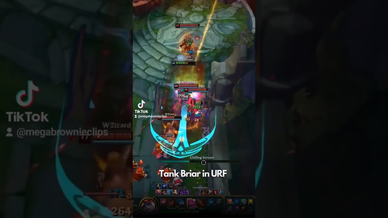 Tank Briar in URF #leagueoflegends #funny #foryou #viral #urf #1v5 #crazy Video: @eloboostpremiumlol