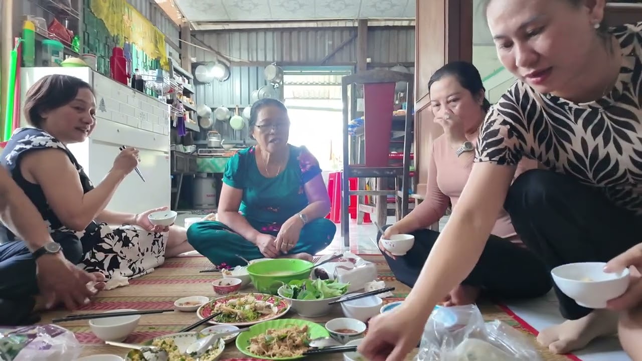 Ăn mừng cậu 9 khỏi bệnh - lâu rồi mới có bữa ăn vui nhà ngoại [Nam Việt]