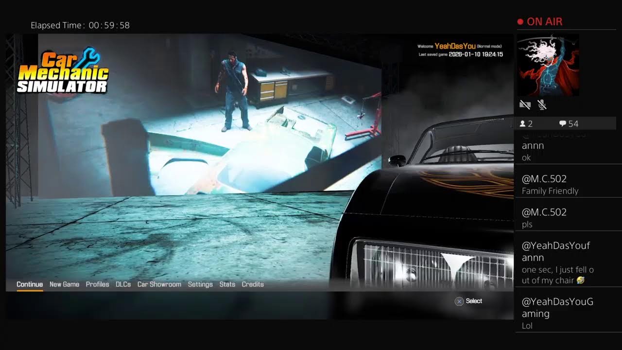 Playing Car mechanic simulator