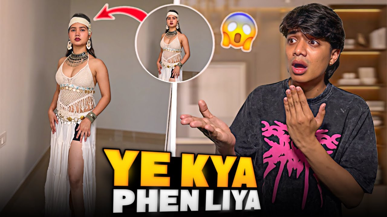 Nishu ne ye kya pehen liya 😱