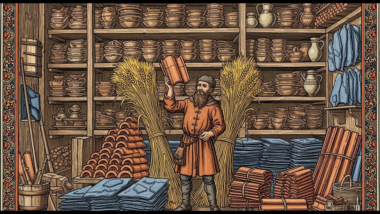 What Did a Medieval Roofer's Workshop Look Like