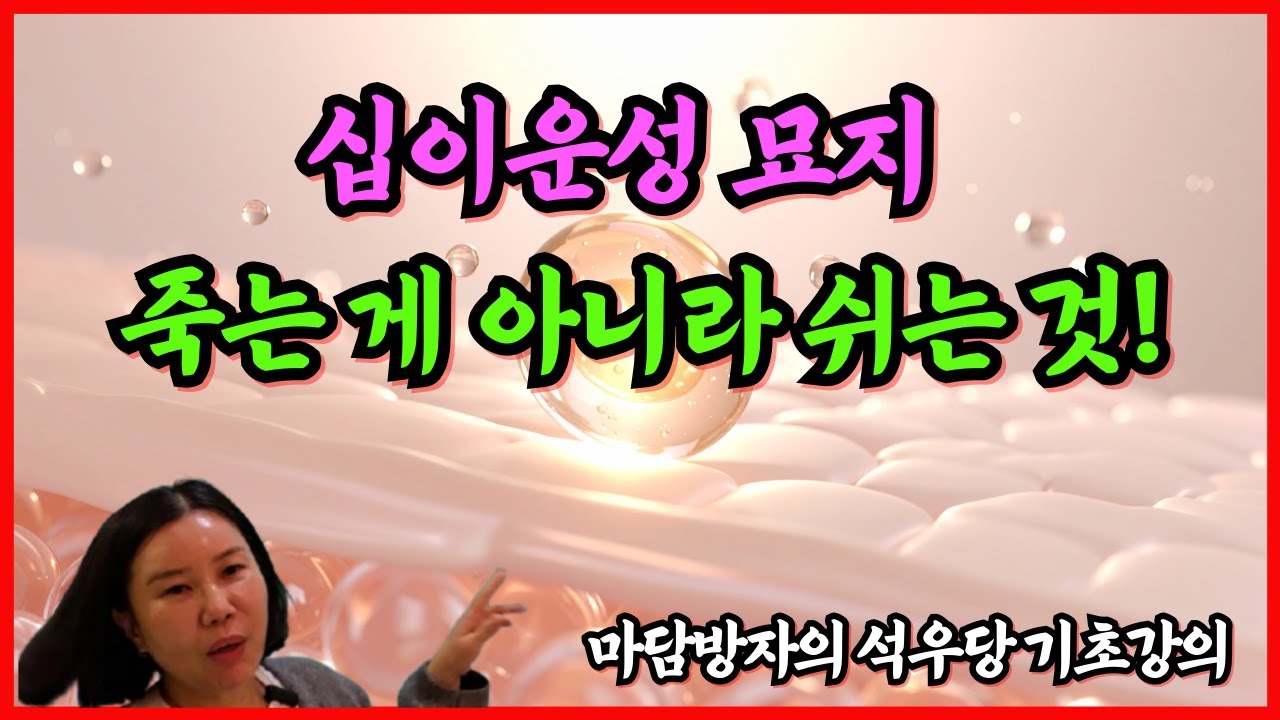십이운성 묘지 죽는 게 아니라 쉬는 것!