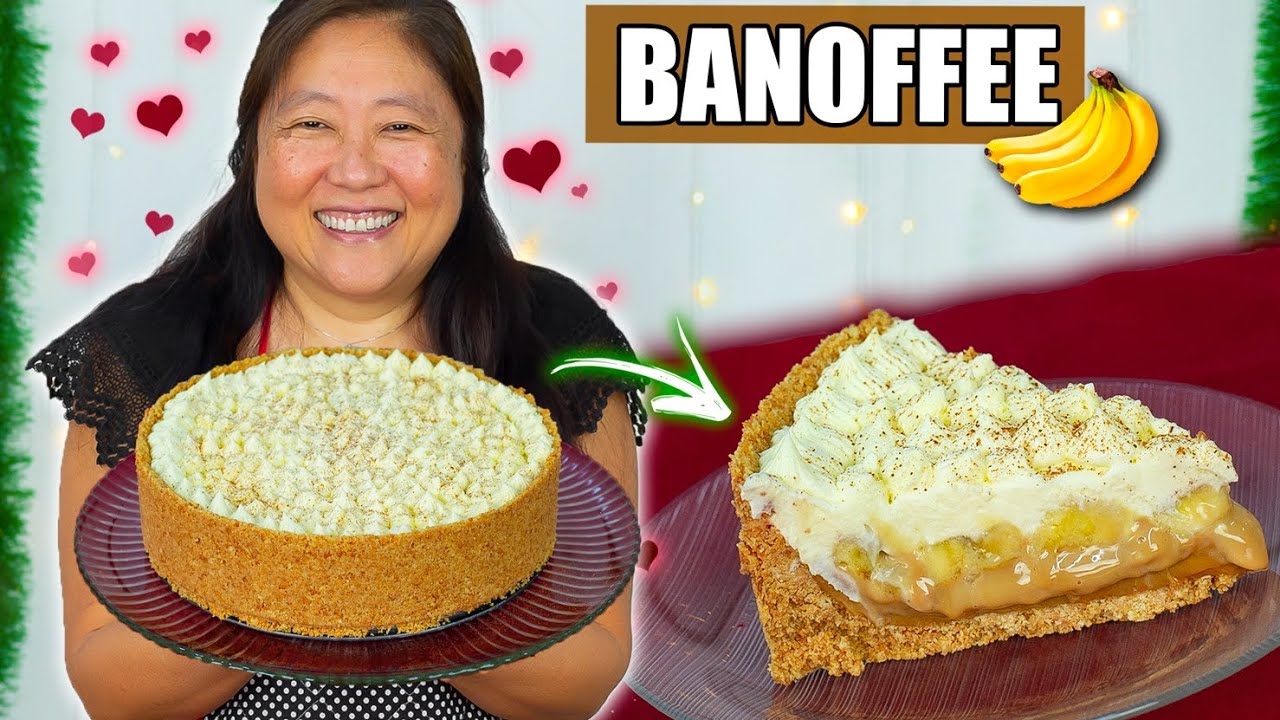 BANOFFEE TORTA DE BANANA COM DOCE DE LEITE | TIA DO JOINHA