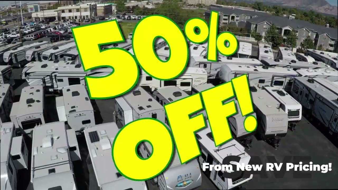 The Used RV Blowout Sale starts this Mon, Jan 12 - Sat, Jan 17 @ Sportsman's Warehouse in St. George