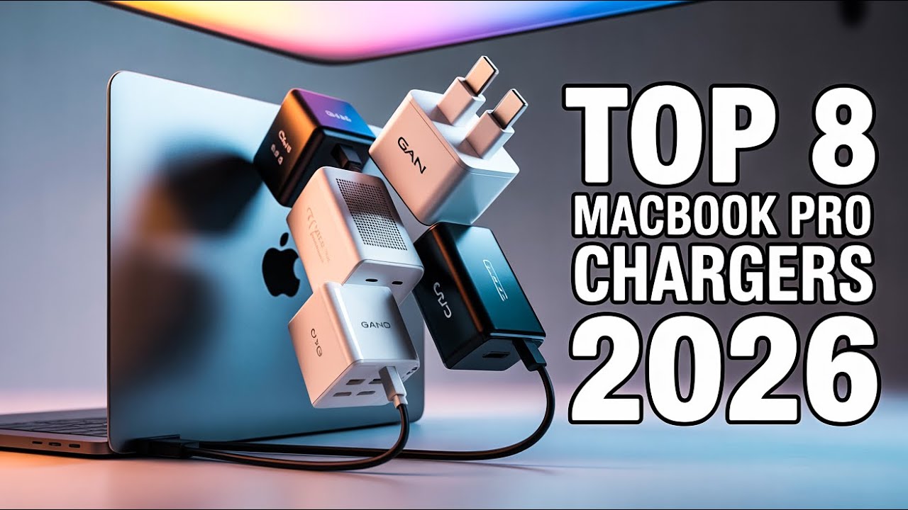 Топ-8 лучших зарядных устройств для MacBook Pro 2026 года!
