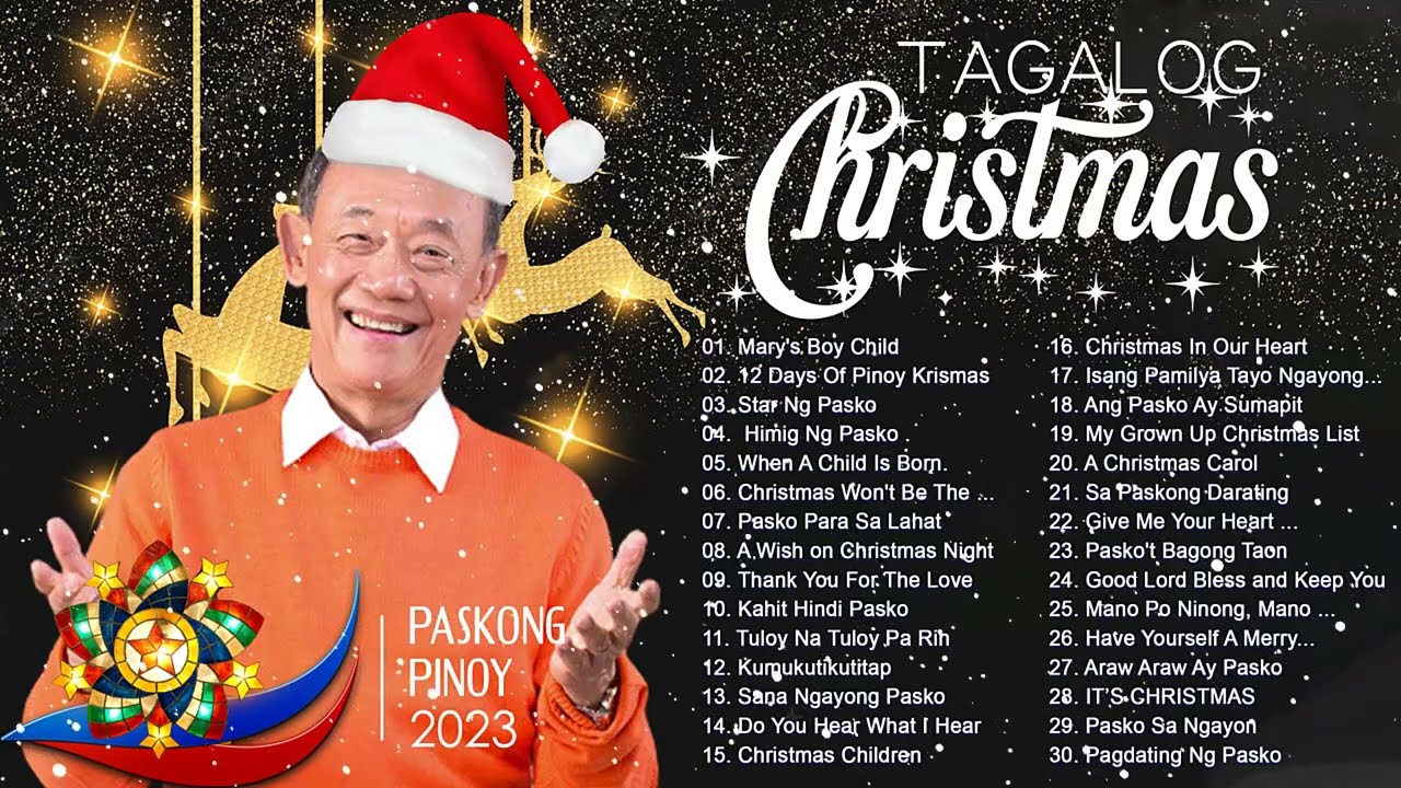 Tagalog Christmas Songs 2022 With Lyrics Playlist - Best Traditional Tagalog Christmas Songs 2023