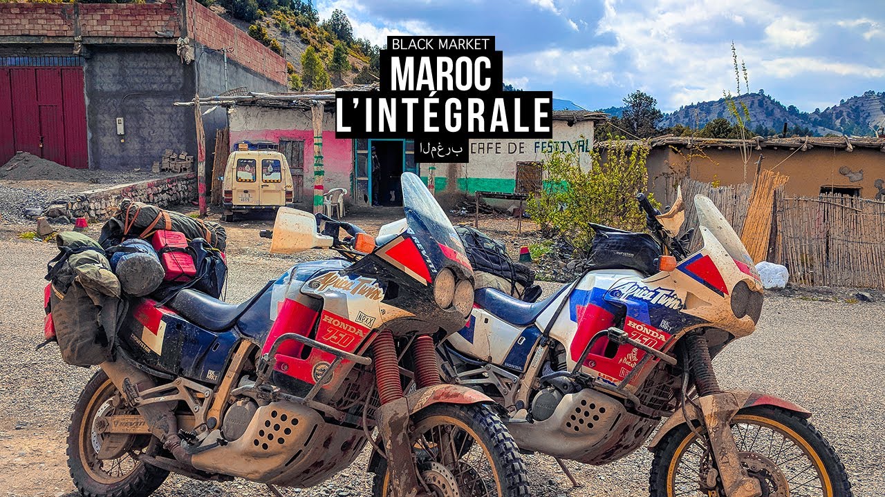 le Maroc en Africa Twin RD04 - le film -  2019 |  BLKMRKT
