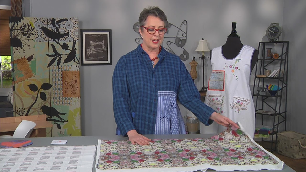 Tips for using photos to create fabric on It’s Sew Easy with Michelle Paganini (1512-3)