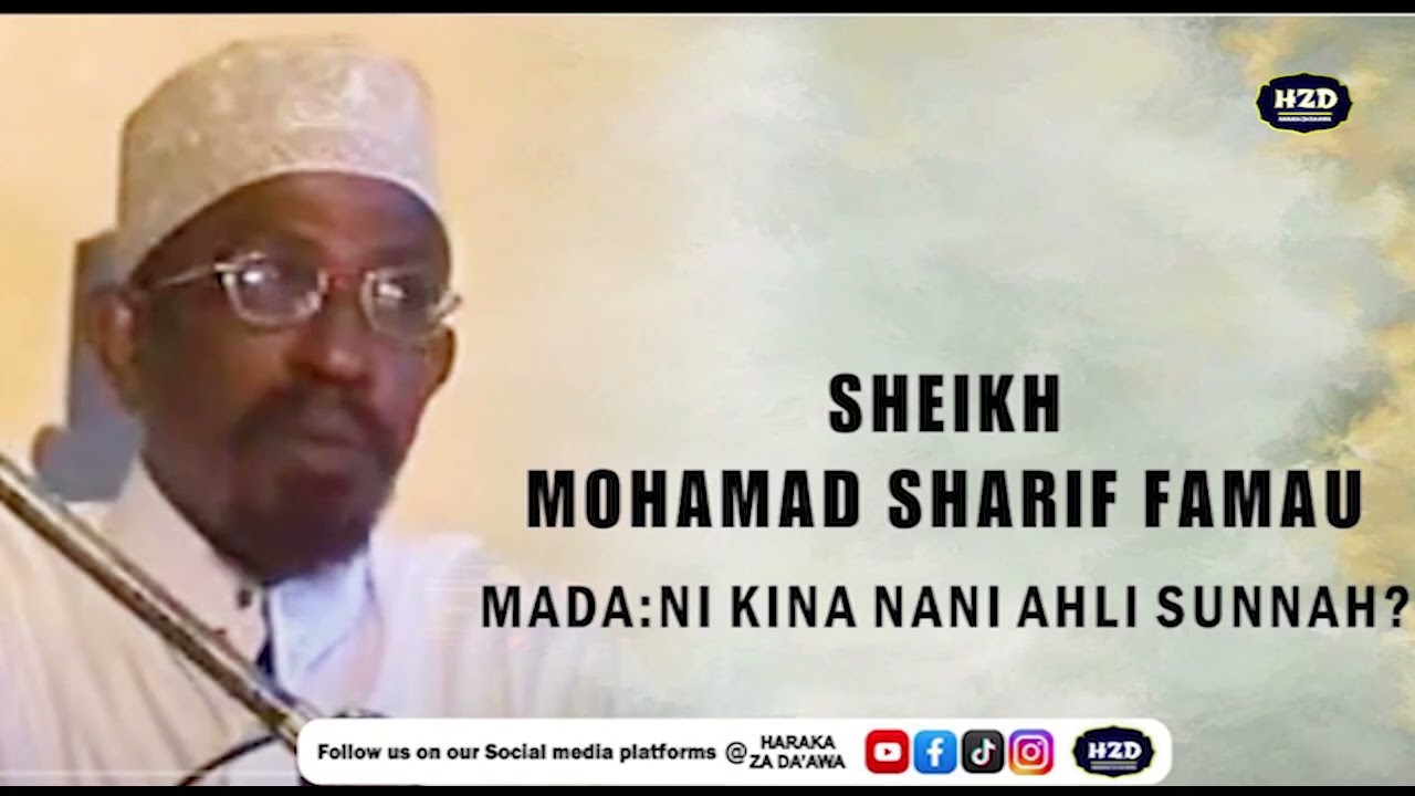 NI KINA NANI AHLI SUNNAH?SHEIKH MOHD SHARIF FAMAU  #sheikh_bahero