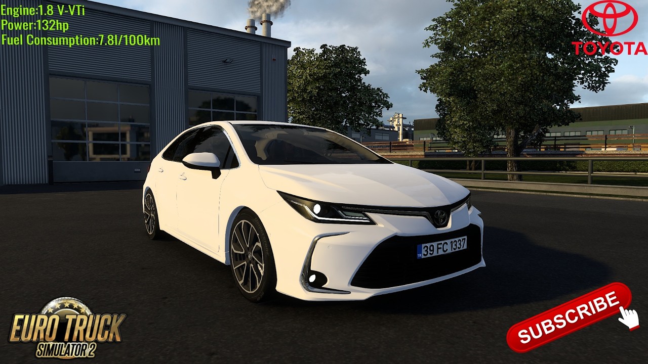 Euro Truck Simulator 2 - Toyota Corolla 2020